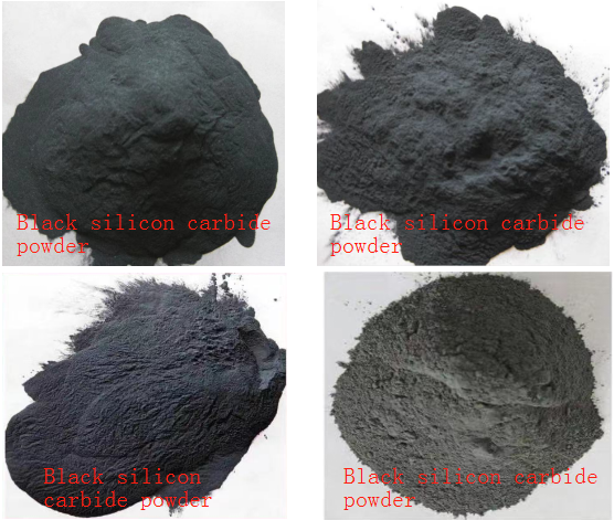 Black silicon carbide powder