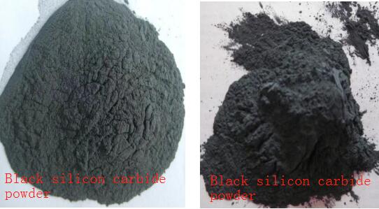 Black silicon carbide powder